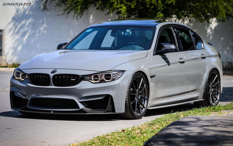 BMW M3 Sedan Nardo Gray on ADV.1 Wheels (ADV5.09 M.V2 CS) '2019